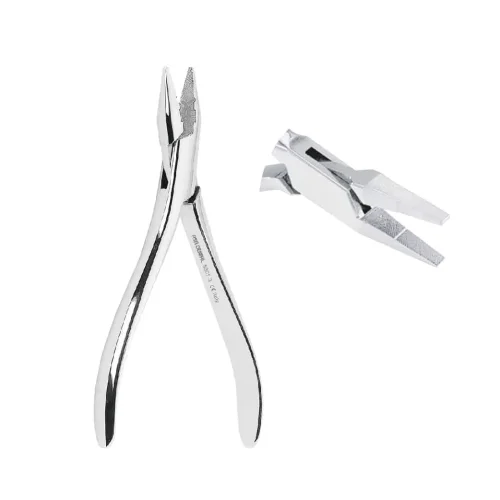 Alicate Punta Plana-Plana Con Estrías