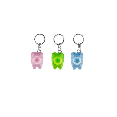 Llavero Hilo Dental forma Muela