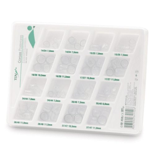 Set Corona Celuloide - 64 unidades (Variedades) TDV