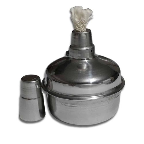 Mechero Metálico Pequeño Acero Inoxidable