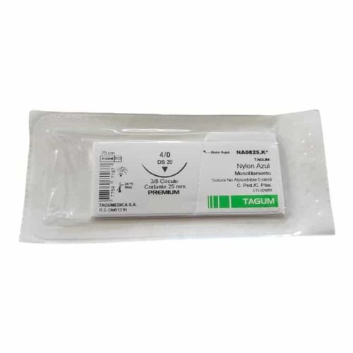 Aguja Sutura Nylon Azul (Variedad) - Tagum