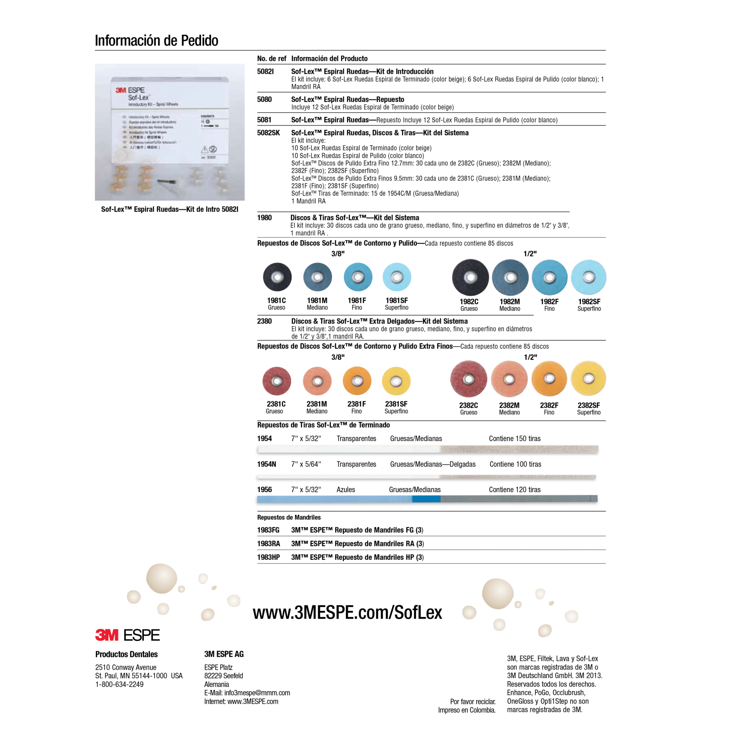 Discos 3M™ Sof-Lex™ (Variedades) - Solventum - Imagen 2