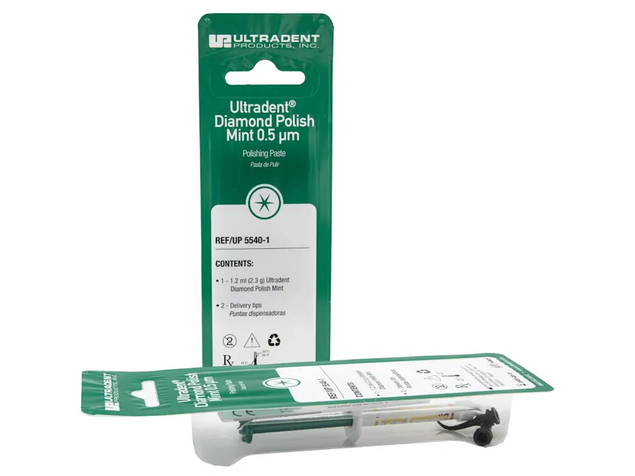 Pasta P/Pulir Porcelana Diamond Polish - Ultradent 1 jeringa