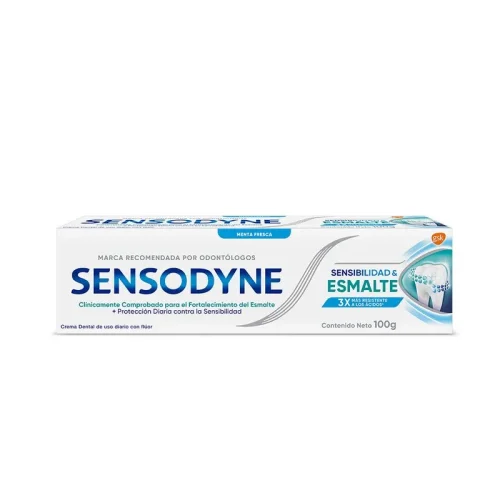 Pasta Dental Sens&Enamel Mint TP 100 gr - Sensodyne