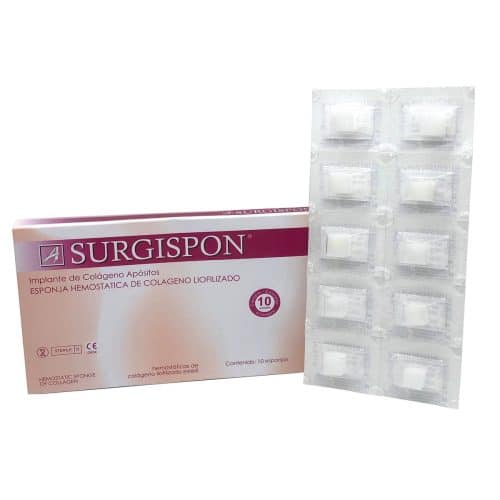 Gelita 10 Unidades Surgispon
