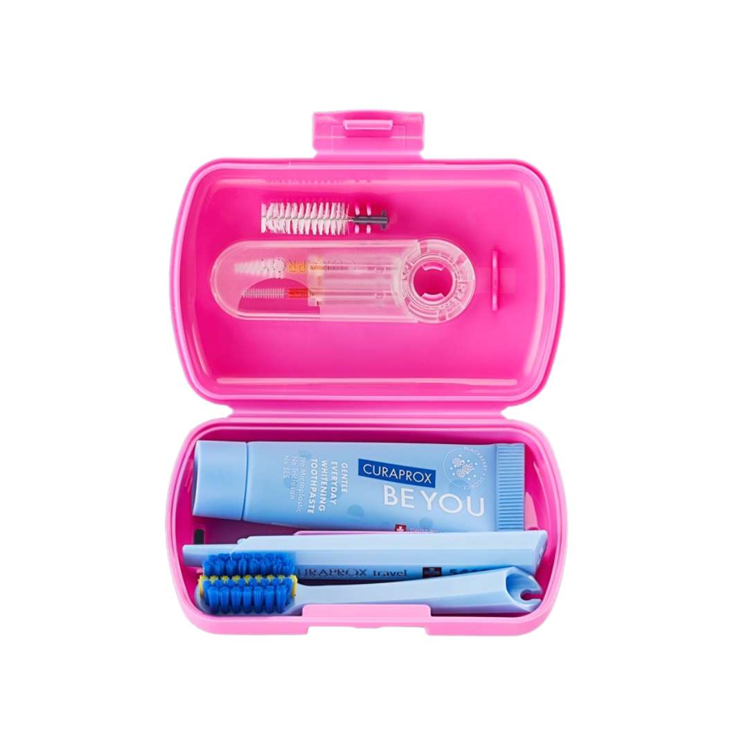 Set dental de viaje Be You ortodoncia - Curaprox - Imagen 3
