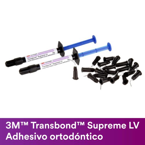 ADHESIVO TRANSBOND SUPREME LV KIT  2 JERINGAS + PUNTAS 712-046  - SOLVENTUM