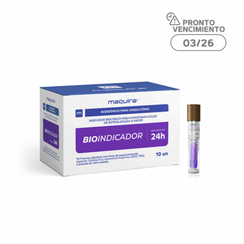 Bio Indicador – 24 hrs / 10 unidades – Maquira